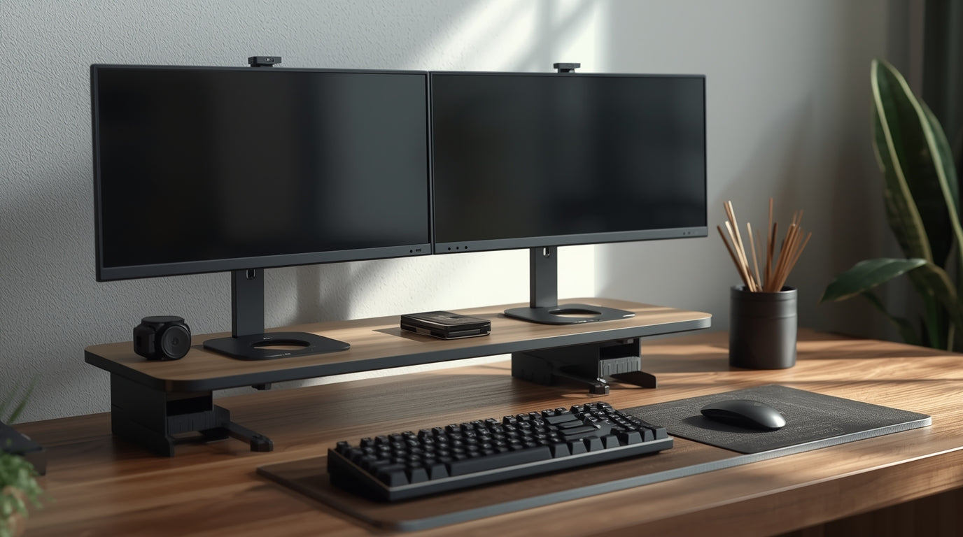 suporte de monitor organização escritório home office neua