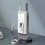 Kit Limpeza 8 em 1 Branco Para Teclado e Fone N-Sense