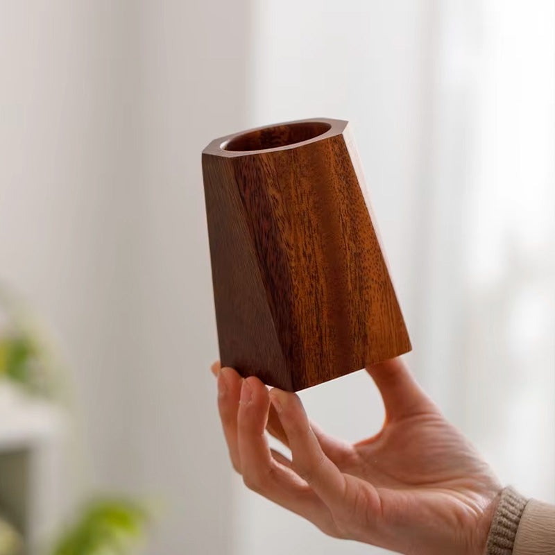 suporte para caneta noxe em madeira n-sense neua madeira