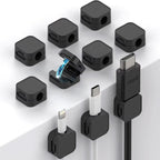 organizador de cabos cable clip n-sense neua clipe de cabos