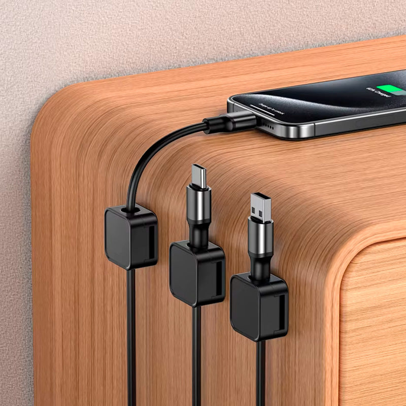 organizador de cabos cable clip n-sense neua clipe de cabos