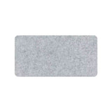 deskpad feltro cinza exclusive neua mousepad feltro linho