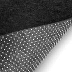 deskpad feltro preto exclusive neua mousepad feltro linho antiderrapante