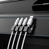 organizador de cabos preto magnético neua exclusive ímã 